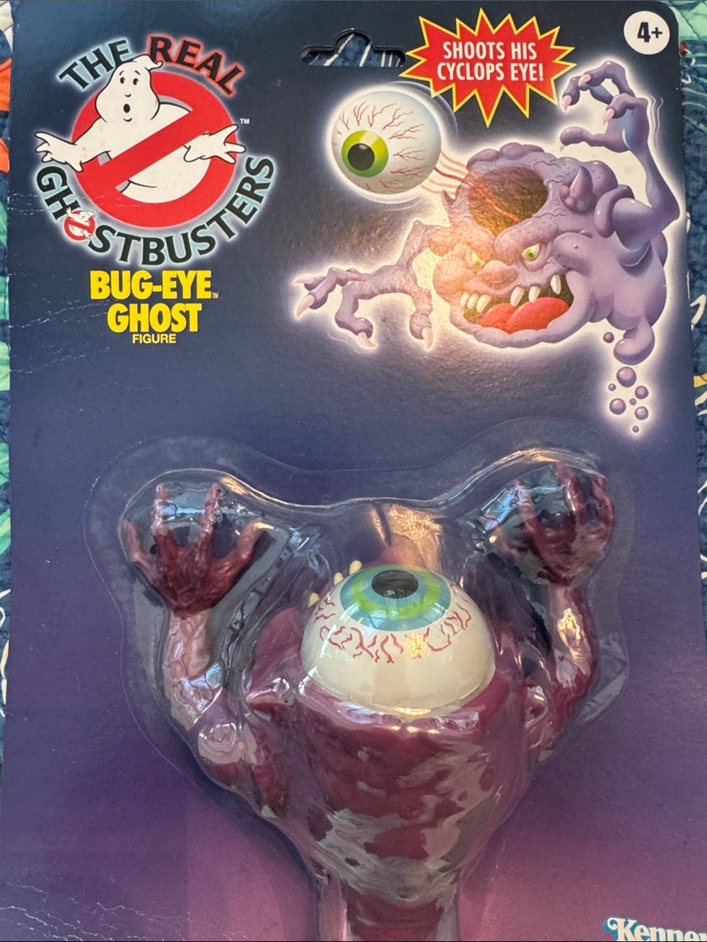 Hasbro Ghostbusters Bug-Eye Ghost Action Figure - Purple, White, Green